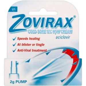 Zovirax Cold Sore 5% W/W Cream 2G Pump