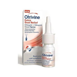 Otrivine Extra Dual Relief Nasal Spray 10ml Otrivine Extra Dual Relief Nasal Spray 10ml