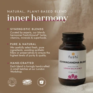 Fushi Ashwagandha Extract With Vegan MCT  High Strength (60 caps)