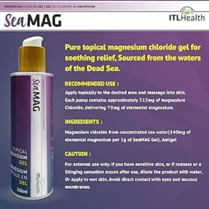 Seamag Topical Magnesium Gel (100 Ml) Seamag Topical Magnesium Gel (100 Ml)