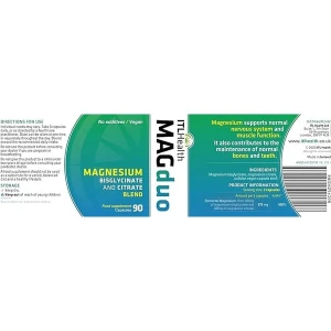 Magduo Magnesium Bisglycinate And Citrate (90caps) Magduo Magnesium Bisglycinate And Citrate (90caps)