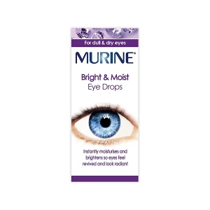 Murine Bright & Moist 15ml Eye Drops Murine Bright & Moist 15ml Eye Drops