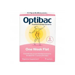 Optibac Probiotics Flat Stomach 7 Sachets - Digestive Support Optibac Probiotics Flat Stomach 7 Sachets - Digestive Support