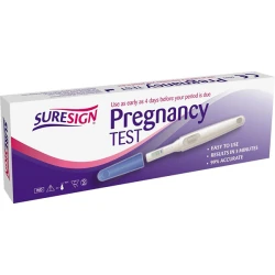 Suresign Pregnancy Midstream Single Test 1 Suresign Pregnancy Midstream Single Test 1