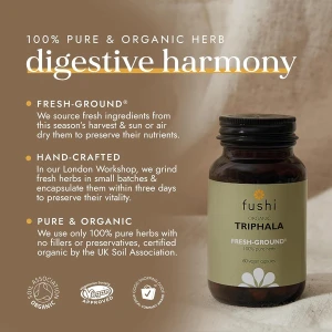 Fushi Original Wild Triphala 333mg (60 caps) Fushi Original Wild Triphala 333mg (60 caps)