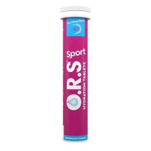 ORS Sport Hydration Salts Mixed Berry 20 Tablets ORS Sport Hydration Salts Mixed Berry 20 Tablets