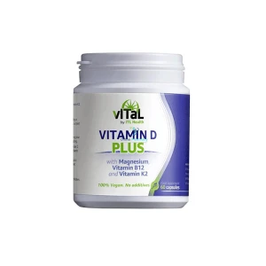 Vital Vitamin D Plus Mag B12 K2 (60caps)