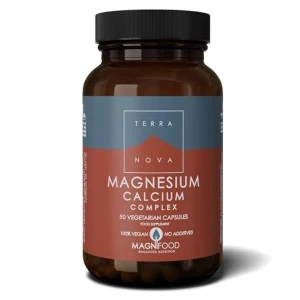 Terranova Nutrition Magnesium Calcium 2:1 Complex Veg Caps (50caps) Terranova Nutrition Magnesium Calcium 2:1 Complex Veg Caps (50caps)