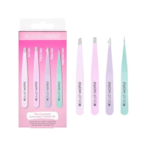 Brush Works Hd Combination Tweezer Set