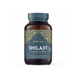 Ayurvediq Shilajit With Ashwagandha Capsules (60)