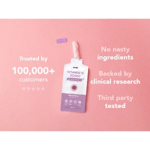 Zooki Liposomal Vitamin D3 + K2 3000iu Mixed Berry (14 Sachets)