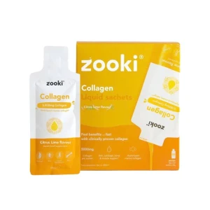 Zooki Marine Collagen 5000mg Citrus Lime (30 Sachets)