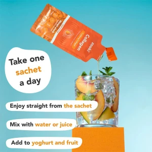 Zooki Marine Collagen 5000mg Mango Peach (30 Sachets)