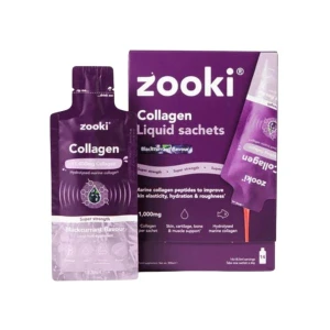 Zooki Super Strength Marine Collagen 11000mg Blackcurrant (14 Sachets)