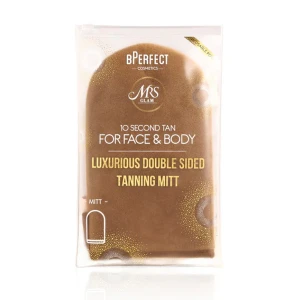 BPerfect Double Velvet Duo Tanning Mitt Set