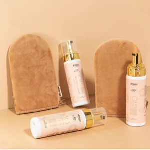 BPerfect Double Velvet Duo Tanning Mitt Set BPerfect Double Velvet Duo Tanning Mitt Set
