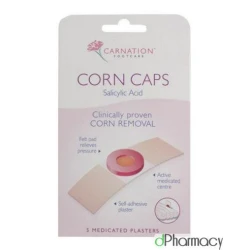 Carnation Corn Caps 5pce