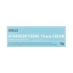 Ovelle Hydrocortisone 1% Cream 15g Ovelle Hydrocortisone 1% Cream 15g