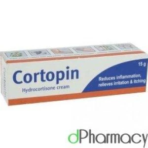 Cortopin 1% Hydrocortisone Cream 15G Cortopin 1% Hydrocortisone Cream 15G