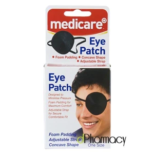 Medicare Eye Patch Black Medicare Eye Patch Black