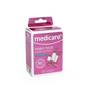 Medicare Transparent Plasters Family Pack (50)