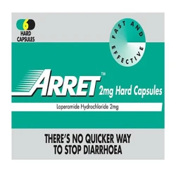 Arret Stop Diarrhoea 2Mg Capsules (6) Arret Stop Diarrhoea 2Mg Capsules (6)