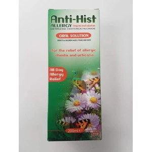 Anti-Hist Allergy Cetirizine Oral Solution 200ml