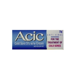Acic Cold Sore 5% Cream 2G Acic Cold Sore 5% Cream 2G