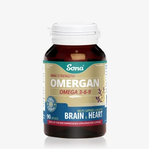 Sona Omergan Omega 3-6-9 Max Strength 90's