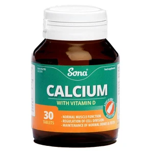 Sona Calcium With Vitamin D Tablets (30) Sona Calcium With Vitamin D Tablets (30)