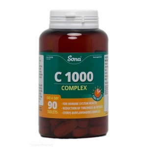 Sona Natural Vitamin C Complex 1000mg Pack 90 Sona Natural Vitamin C Complex 1000mg Pack 90