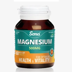 Sona Magnesium 500Mg 60 Tablets Sona Magnesium 500Mg 60 Tablets