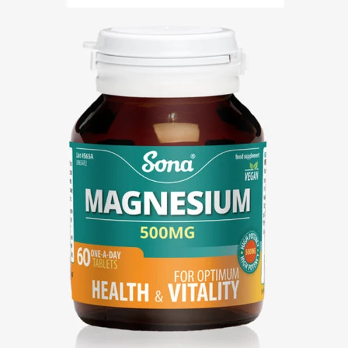 Sona Magnesium 500Mg 60 Tablets Sona Magnesium 500Mg 60 Tablets