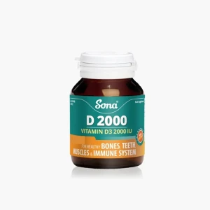 Sona Vitamin D2000 Capsules (120)