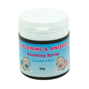 Glycerine & Aniseed Soothing Syrup Sugar Free 50ml Glycerine & Aniseed Soothing Syrup Sugar Free 50ml