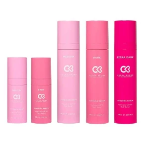 Cocoa Brown Sunshine Serum Hyaluronic Acid Face Tan Serum Medium 30ml