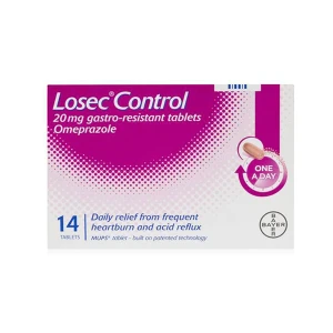 Losec Control 20Mg Gastro Resistant Tablets (14) Losec Control 20Mg Gastro Resistant Tablets (14)