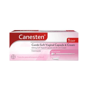 Canesten Combi Soft Vaginal Capsule & Cream