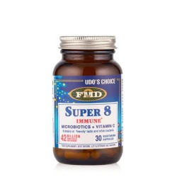 Udos Choice Super 8 Immune Microbiotics + Vitamin C (30) Udos Choice Super 8 Immune Microbiotics + Vitamin C (30)