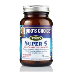 Udos Choice Super 5 Microbiotic Lozenges (60) Udos Choice Super 5 Microbiotic Lozenges (60)