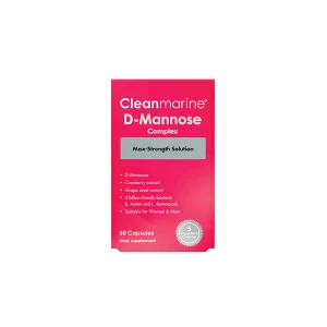 Cleanmarine D-mannose Capsules 60