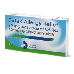 Zirtek 10mg Allergy Relief Tablets (30) Zirtek 10mg Allergy Relief Tablets (30)