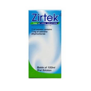 Zirtek 1Mg/Ml Oral Solution 100ml Zirtek 1Mg/Ml Oral Solution 100ml