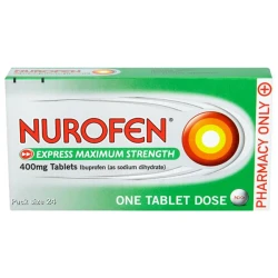 Nurofen Express Max Strength 400Mg Tabs 24 Nurofen Express Max Strength 400Mg Tabs 24