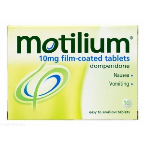 Motilium 10Mg film coated Tablets (10)