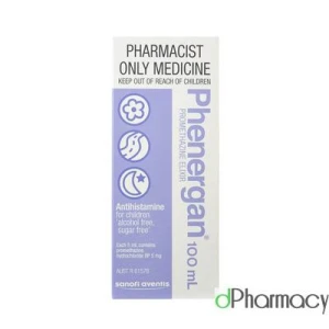 Phenergan Antihistamine 5mg/5ml (100ml) Phenergan Antihistamine 5mg/5ml (100ml)