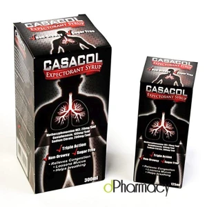 Casacol Expectorant Syrup 300ml Casacol Expectorant Syrup 300ml