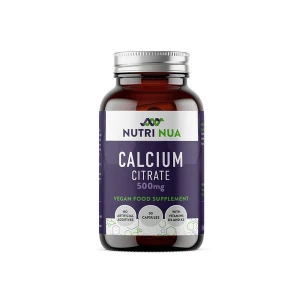 Nutri Nua Calcium Citrate 500mg Vegan (90 cap)