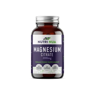 Nutri Nua Magnesium Citrate 200mg Vegan (60cap)