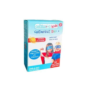 Eskimo Kids Chewable Dha Plus Omega-3 Family Pack 54